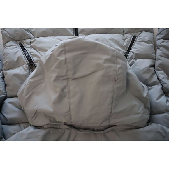 Andrew Marc 1423663 Women's Sz Large Gray Fully Lined Long Stretch Jacket - Picture 6 of 10